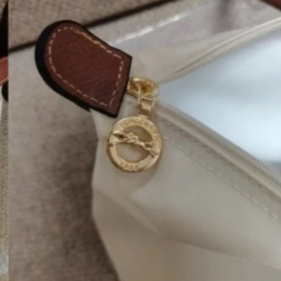 Longchamp Le Pliage Nylon Large Shoulder Bag Tote Travel Bag - Picture 4 of 5